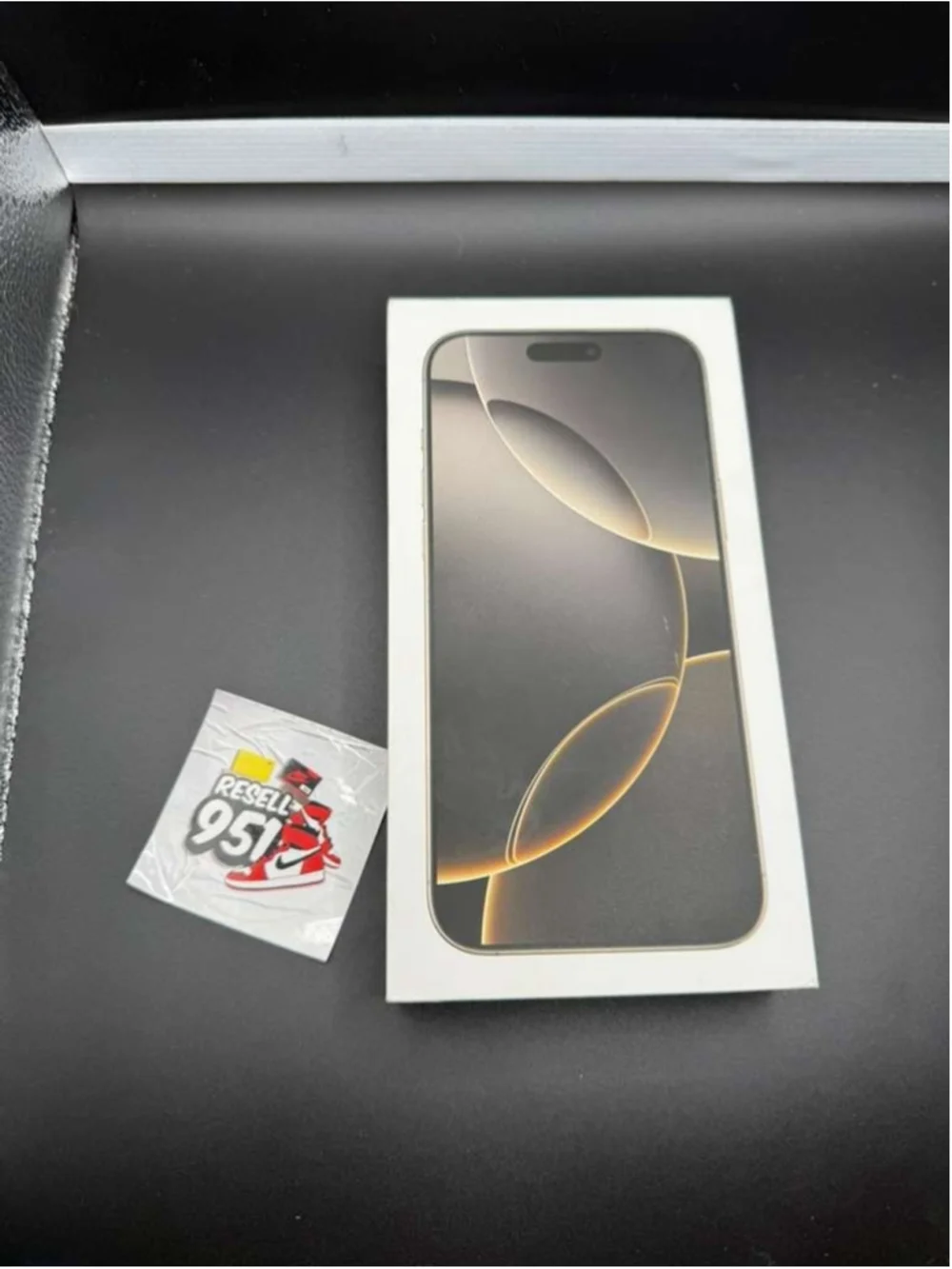 Apple iPhone 16 Pro Max Platinum 256GB Empty Retail Box Collectible Packaging